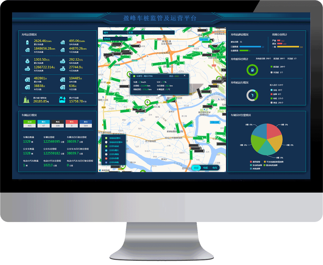 新品！盈峰環(huán)境電動汽車智能充電系統(tǒng)榮耀登場